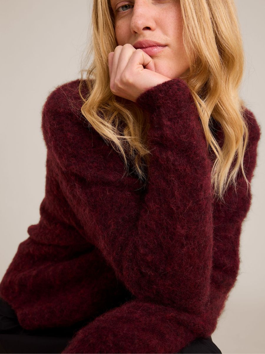 Sibin Linnebjerg - Fie Jumper - Burgundy