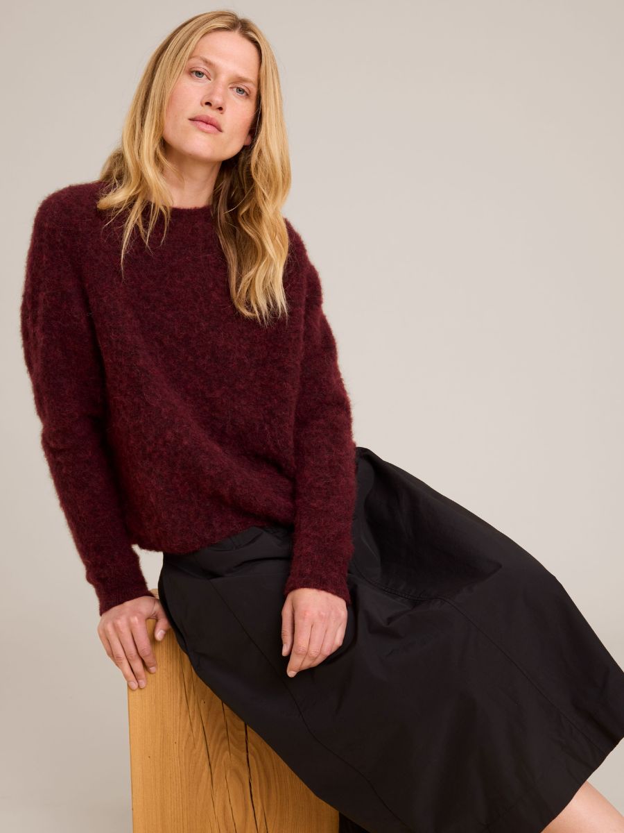 Sibin Linnebjerg - Fie Jumper - Burgundy