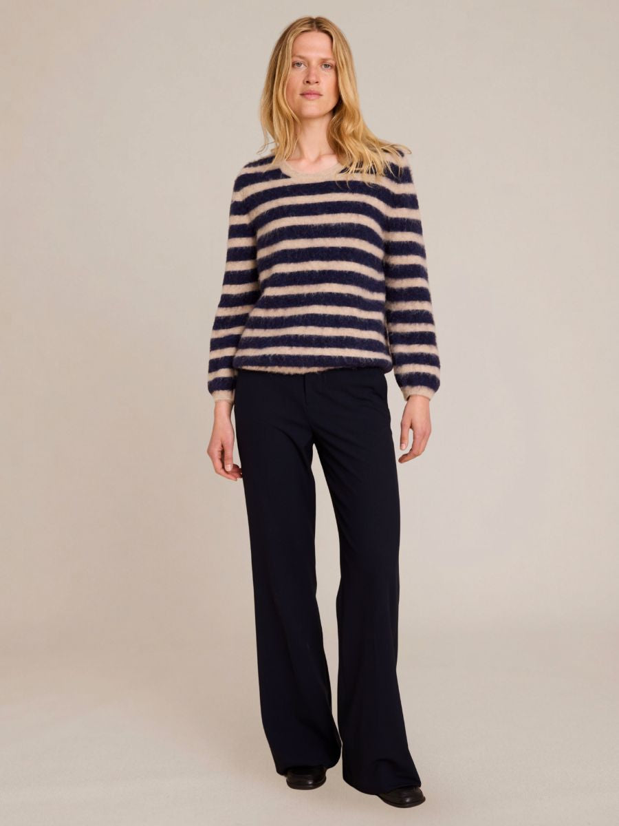 Sibin Linnebjerg - Lilly Jumper - Navy Stripe
