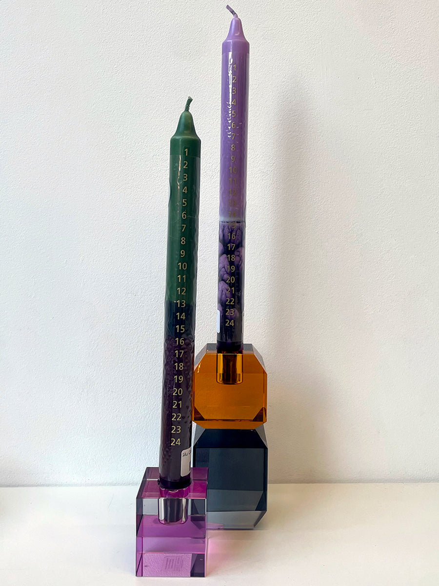 MALENE WAGNER Silu Calendar Tapered Candle - Multi