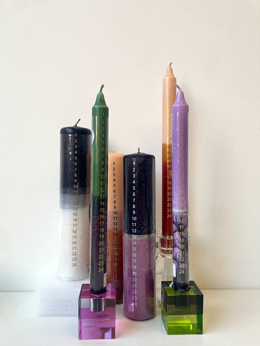 MALENE WAGNER Silu Calendar Tapered Candle - Multi