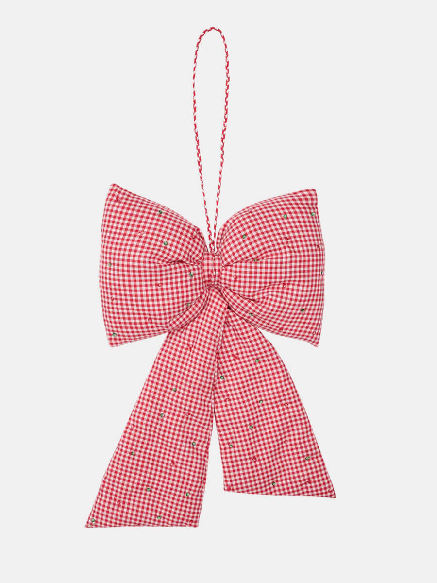 Sissel-Edelbo-Gingham-Bow-Decoration