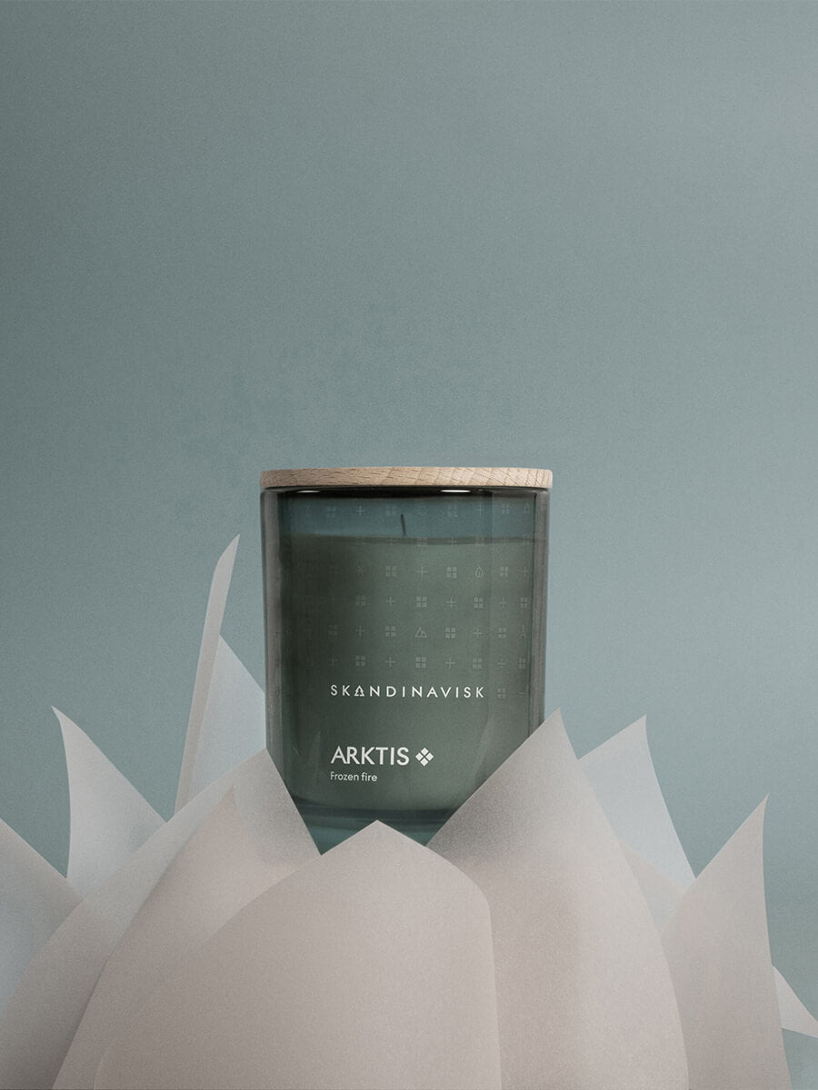 Skandinavisk-Arktis-Scented-Candle - 200g