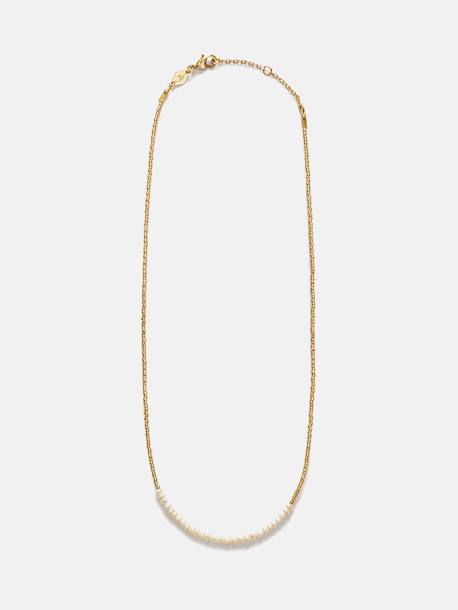 anni lu Slim Pearly Necklace 