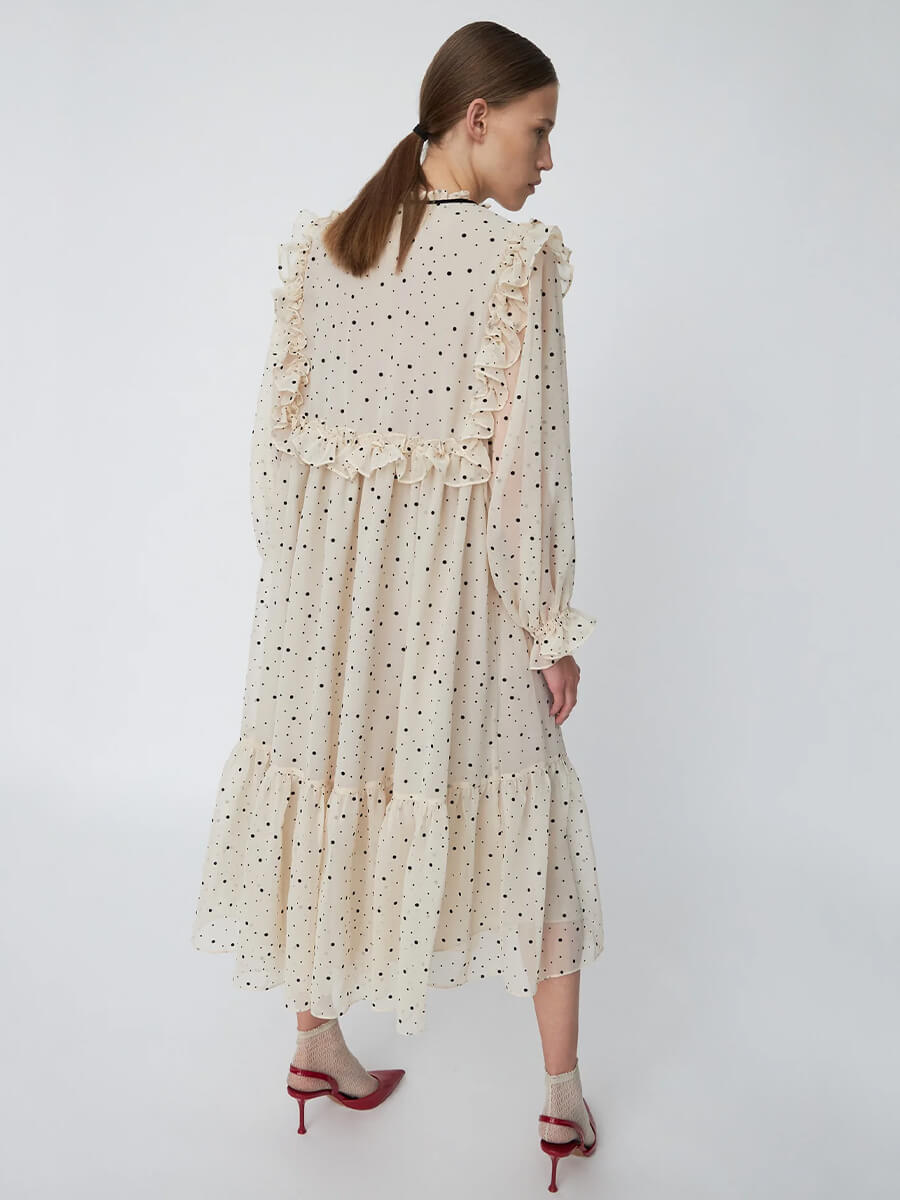 Stella-Nova-Midi-FlockPrinted-Flounce-Dress-Creme_Black