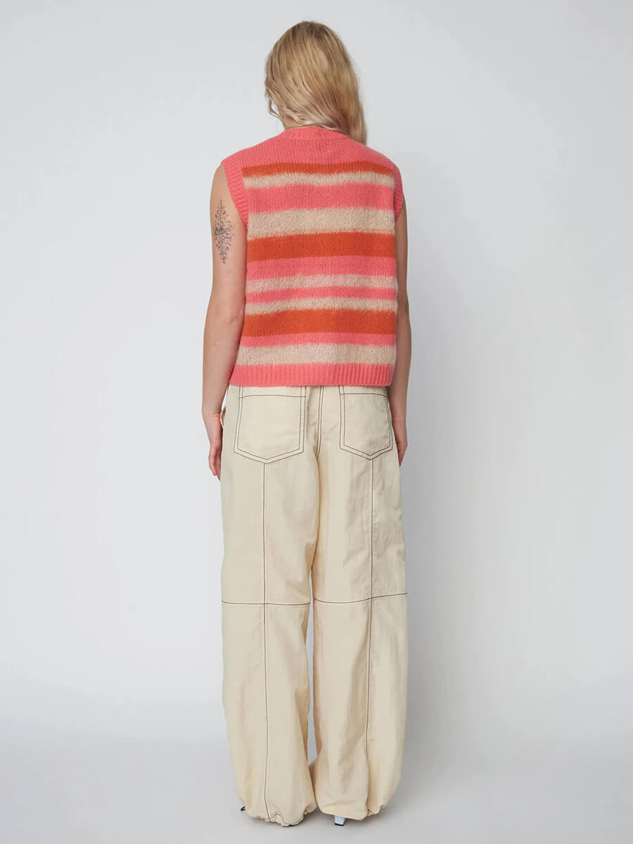 Stella-Nova-Striped-Mohair-Cardigan-Vest