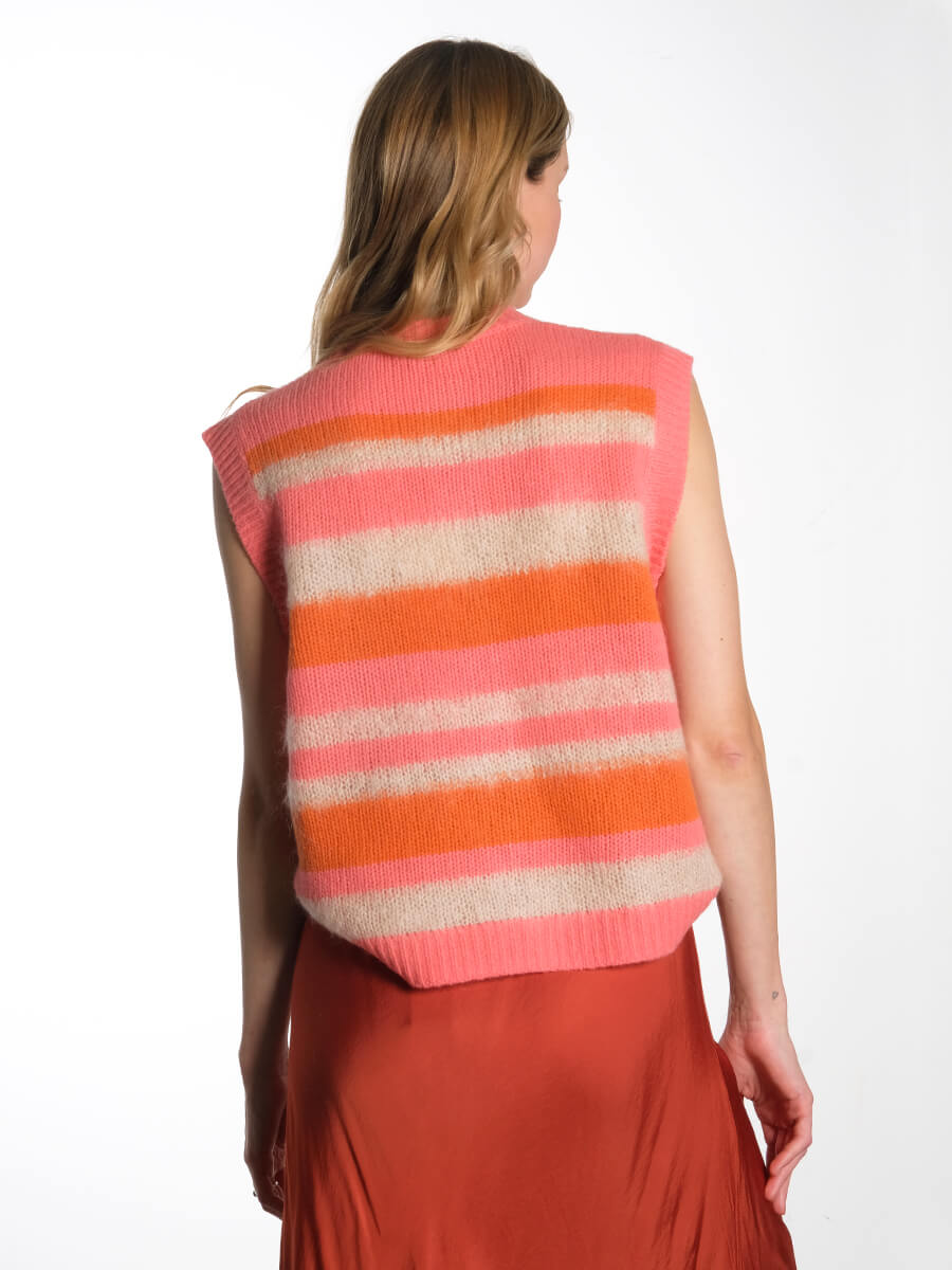 Stella-Nova-Striped-Mohair-Cardigan-Vest