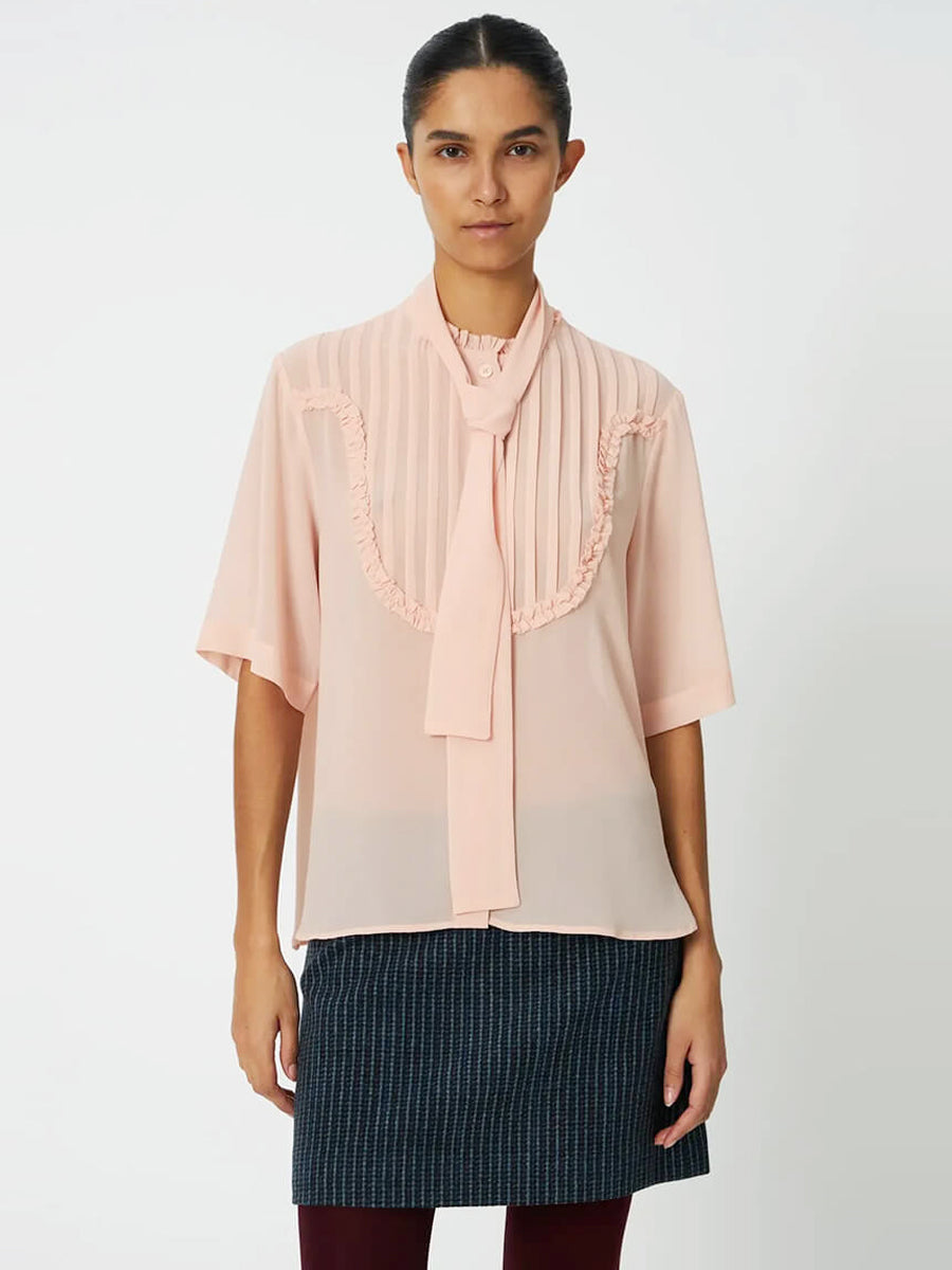 Chiffon Shirt - Soft Pink