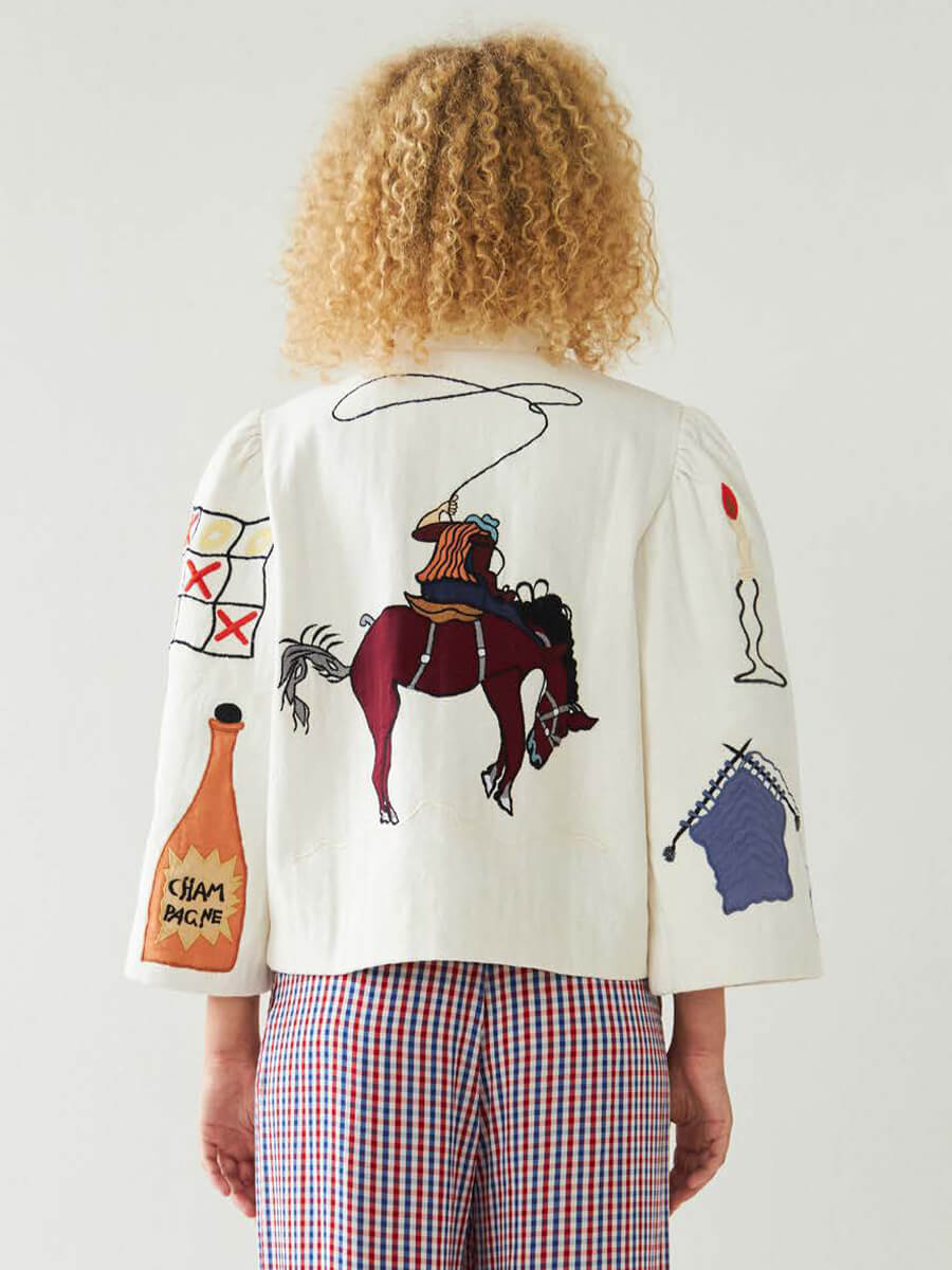 Stella Nova Quilted Handcrafted Circus Jacket