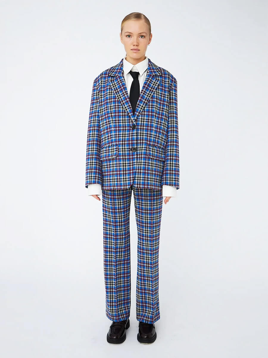 Stella Nova - Checked Blazer - Multi Checks
