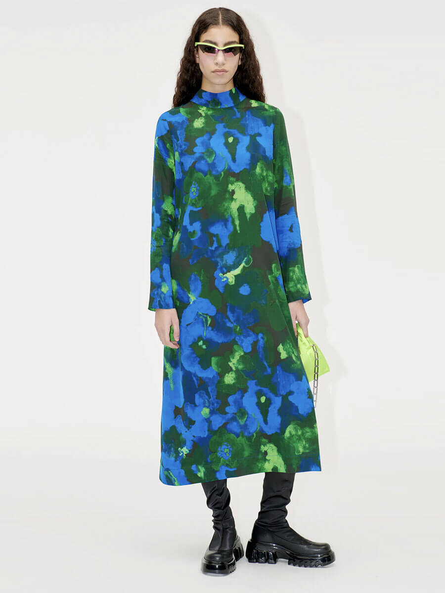 Stine Goya Millie Dress - Frosted Floral 