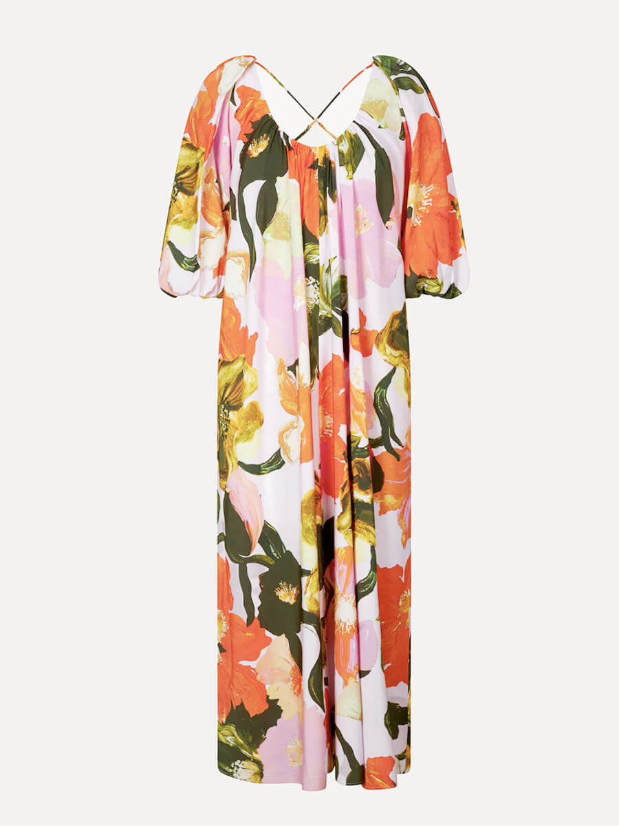 SGTeresa Dress - Summer Day Poppies