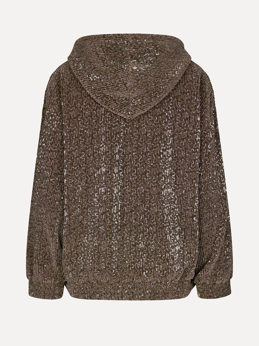 Stine Goya Jesper Sweatshirt - Holographic Sequin