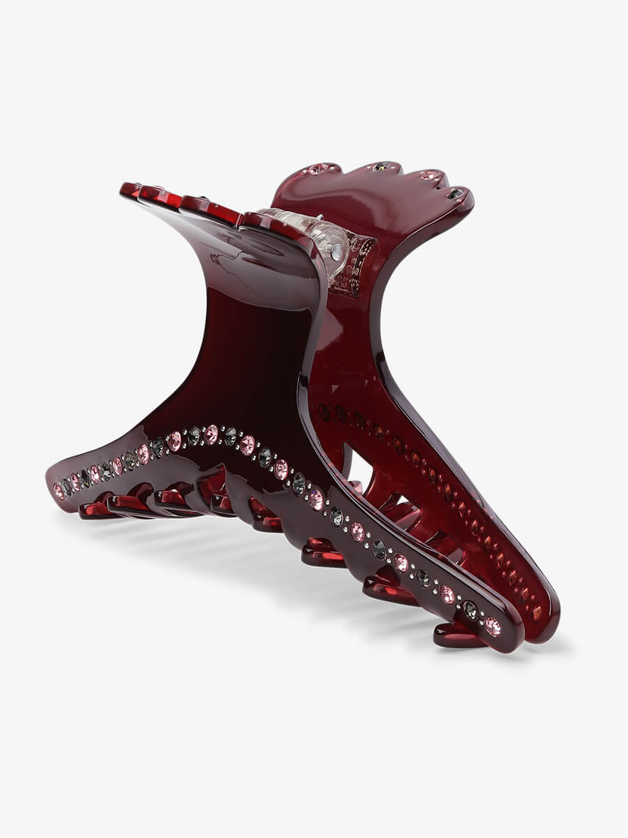 Sui Ava - Helen Harvest Biggest Hairgrip - Burgundy