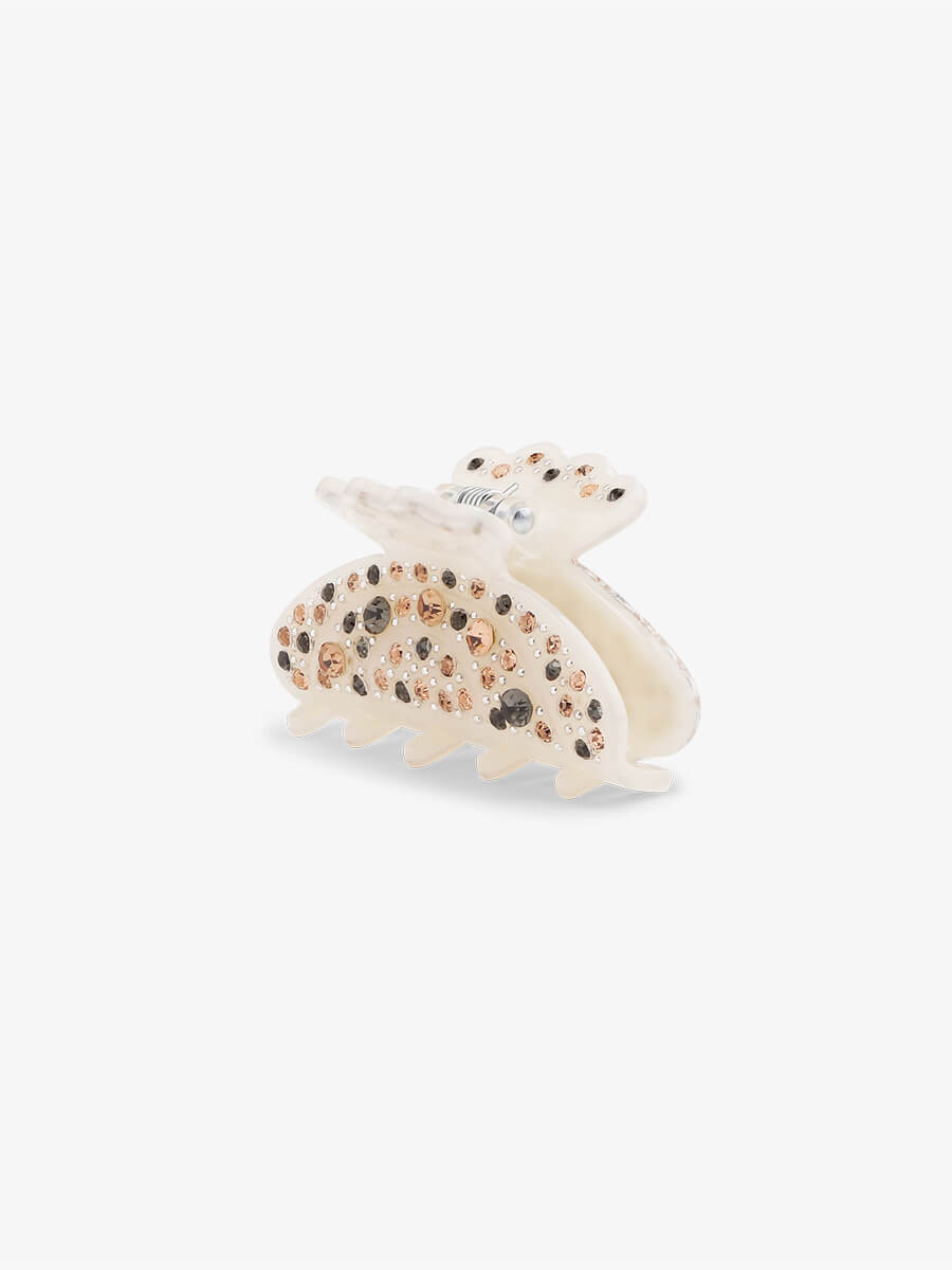Sui Ava - Helen Secret Mini Hairgrip - Shimmer Oatmeal