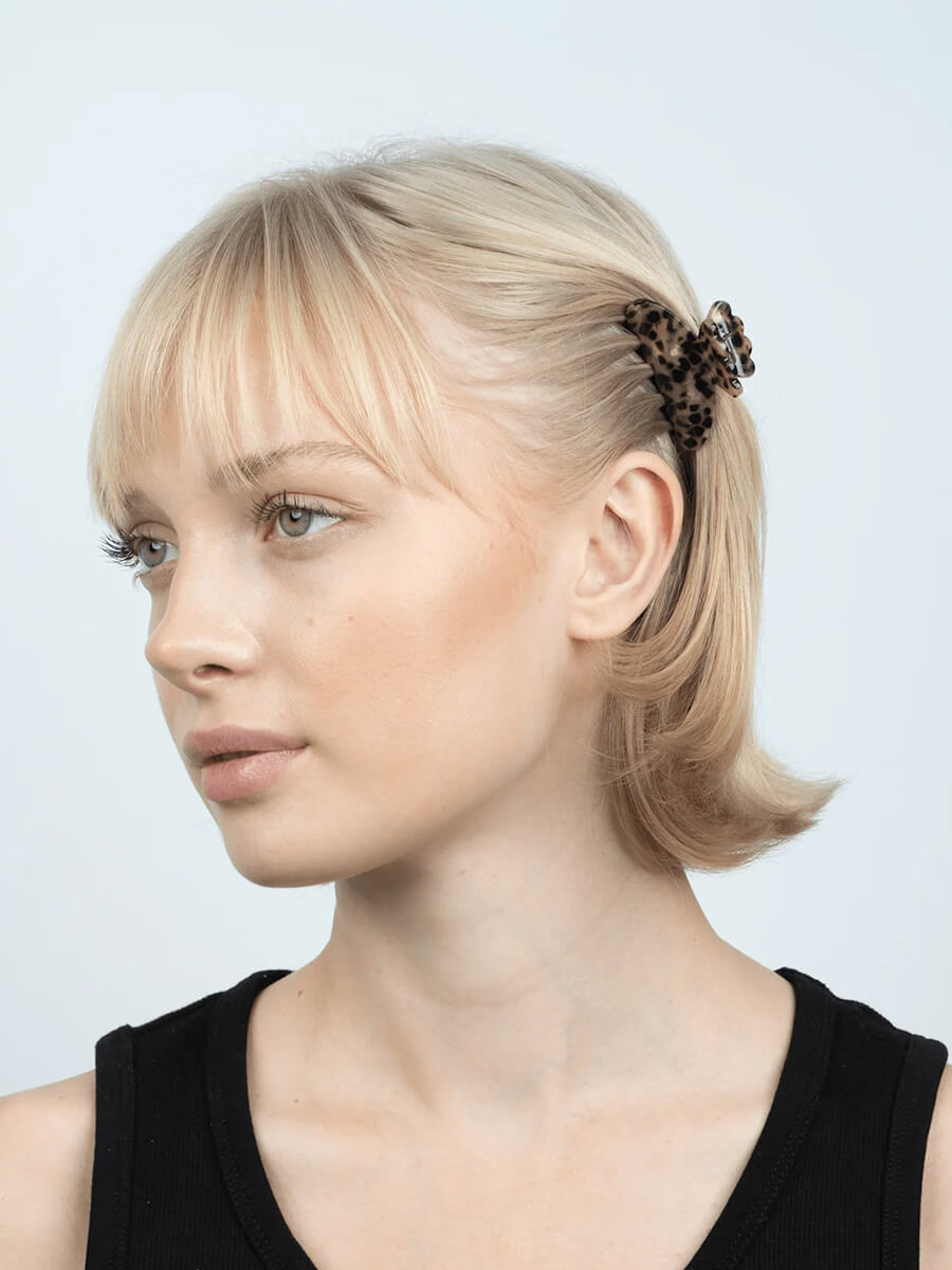 Sui Ava - Helle Leo Mini Hairgrip - Black Mix