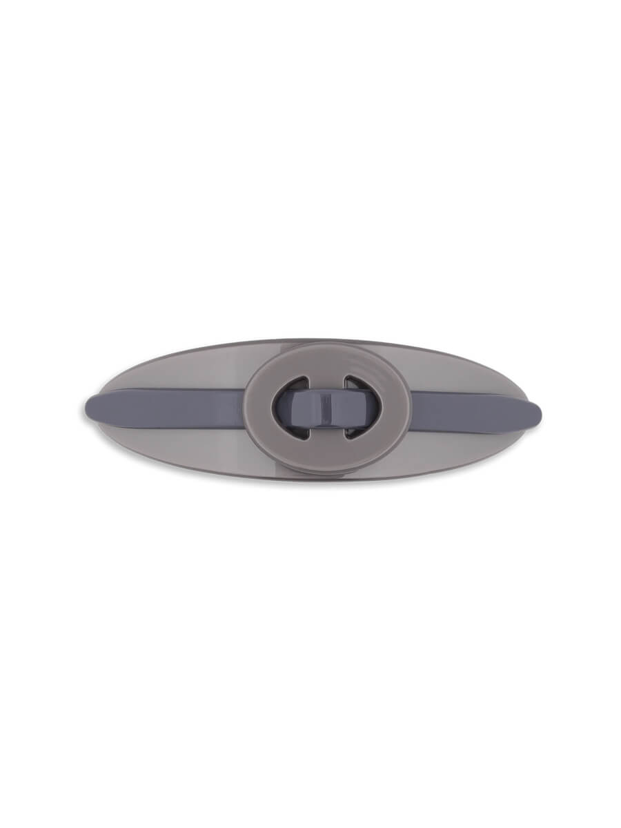 Sui Ava - Rope Hair Clip - Silver
