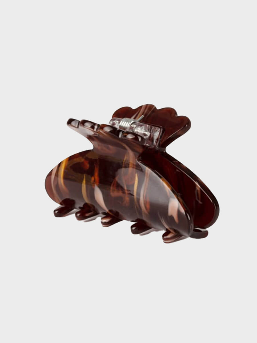 Sui Ava Sui Ava Helle Pretty Mini Hairclip - Dark Brown