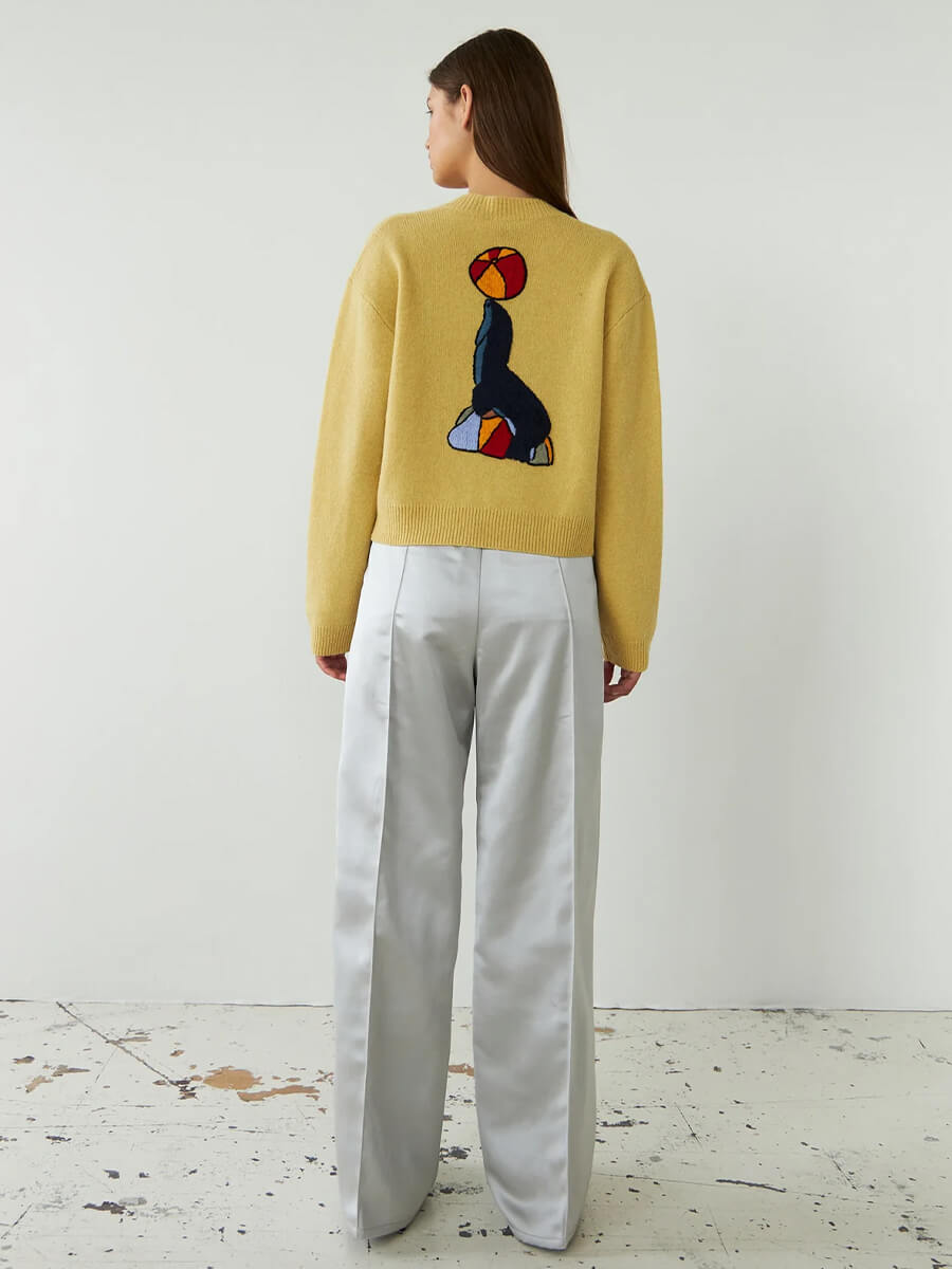 Stella Nova Sweater with Circus Embroidery