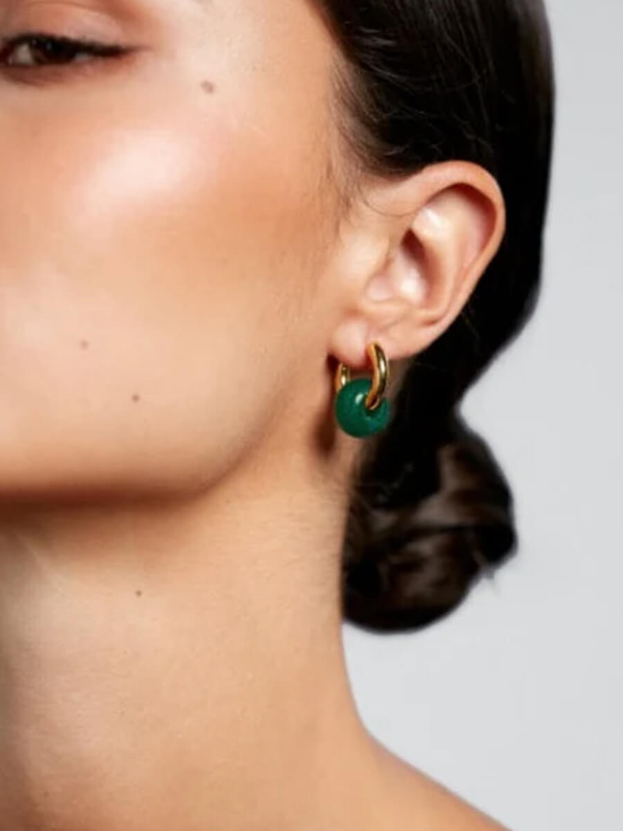 ANNI LU
Glazed Donut Hoops - Jungle Fever