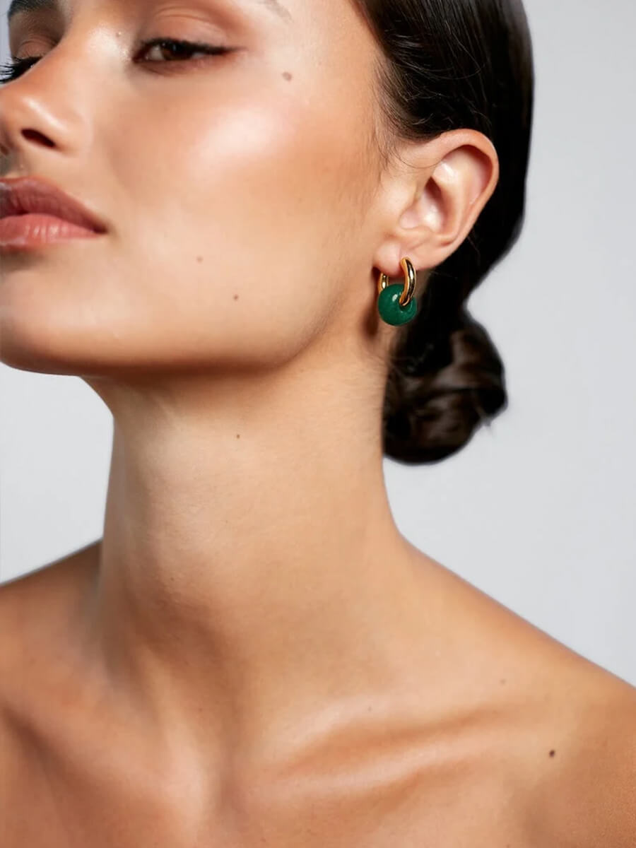 ANNI LU
Glazed Donut Hoops - Jungle Fever