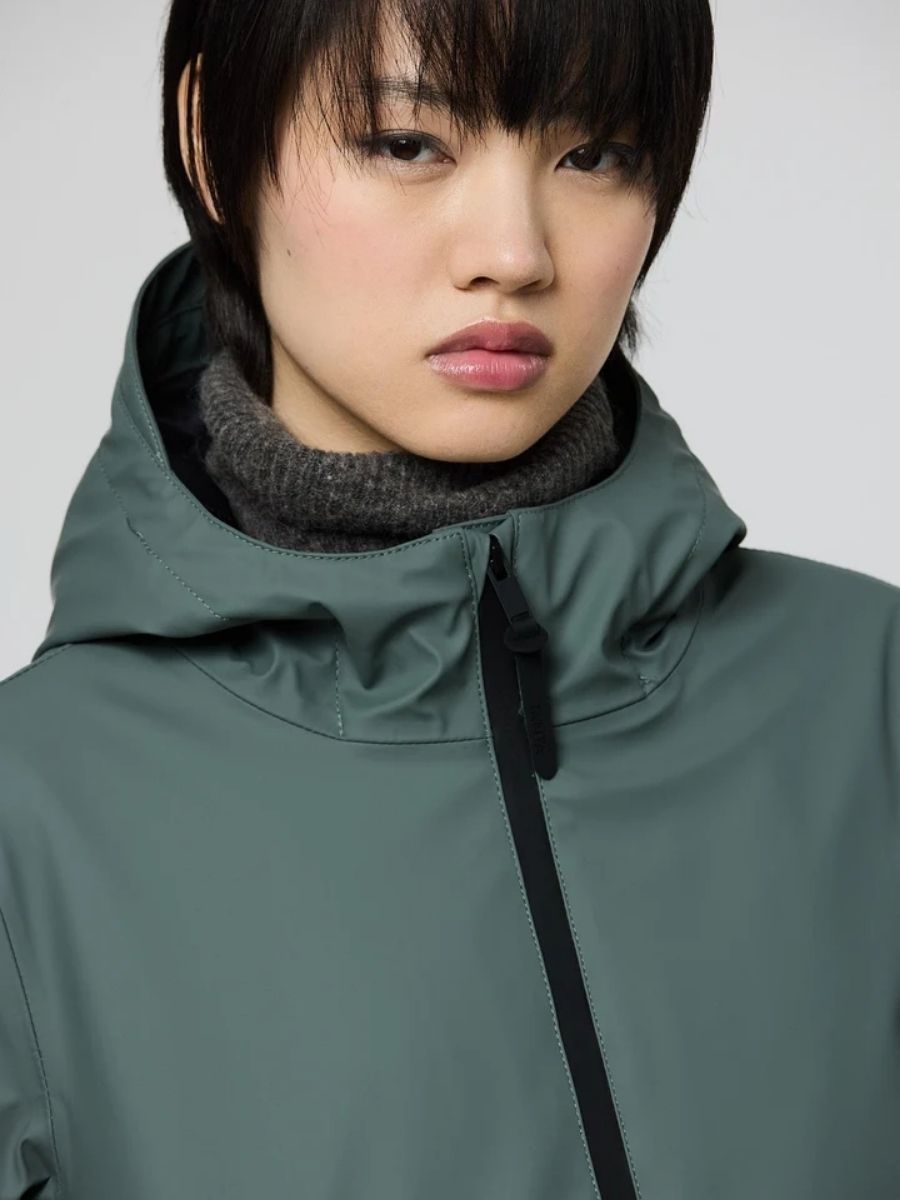 Tantä - Ice Raincoat - Balsam Green