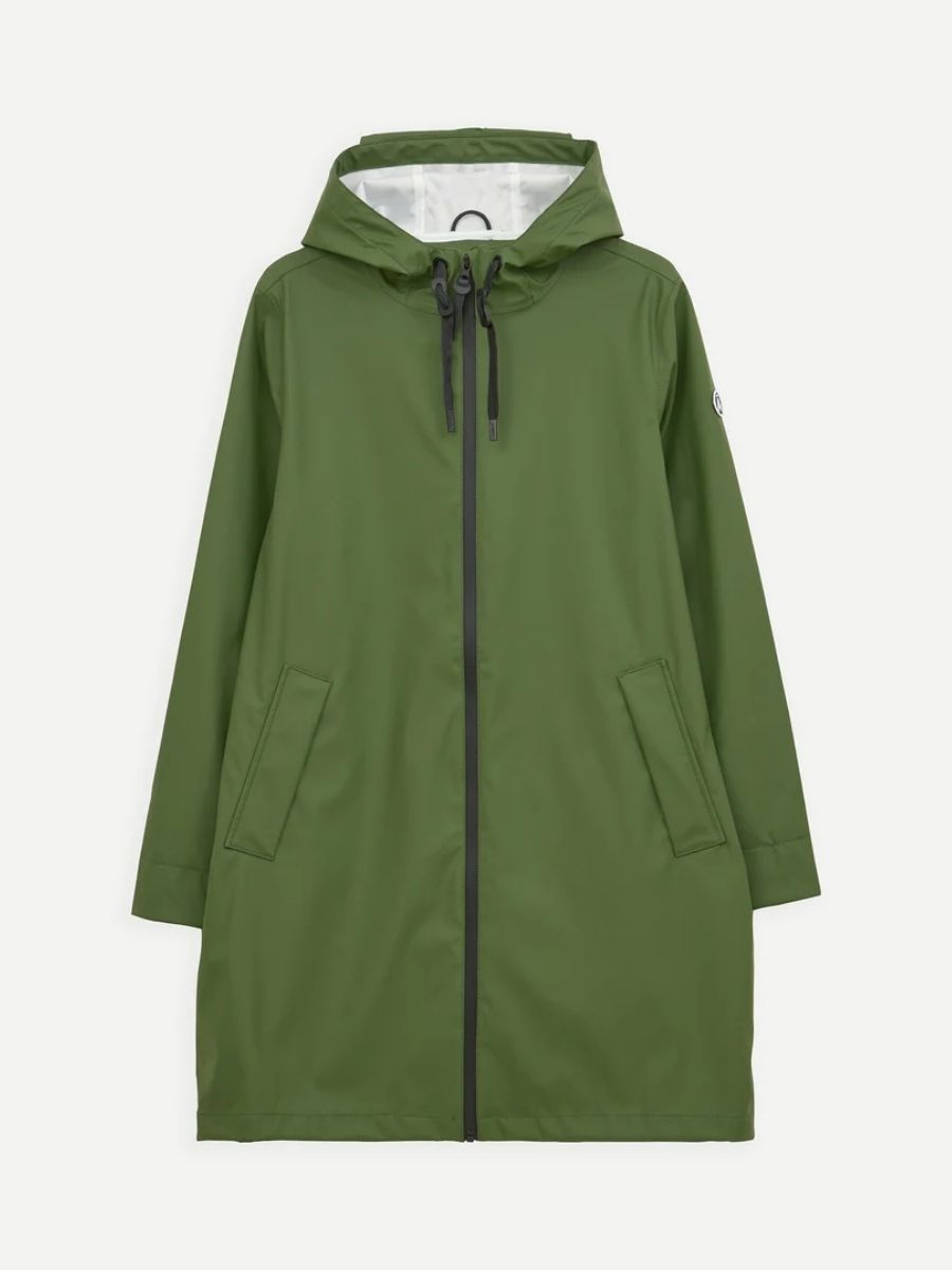 Tantä - Nuovola Raincoat - Bronze Green