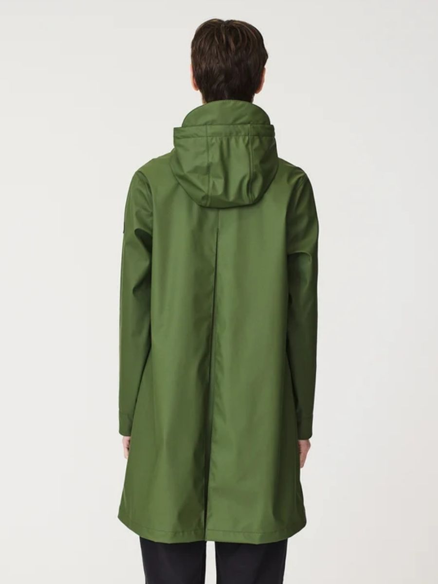Tantä - Nuovola Raincoat - Bronze Green