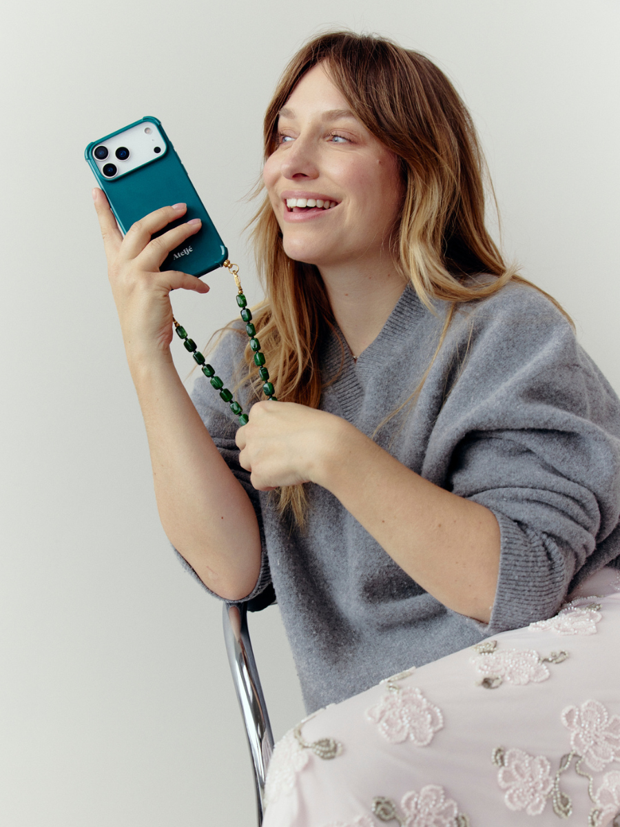 Ateljé Teal iPhone Case