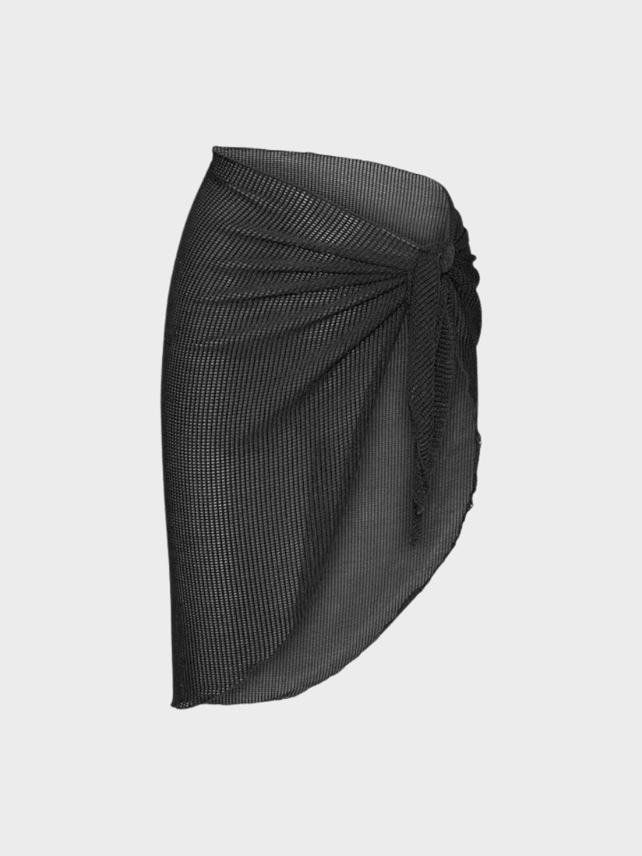 Sui Ava - Tropez Mini Sarong - Black