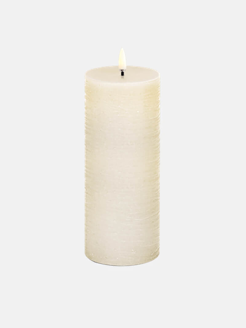 UYUNI LED Pillar Candle 7.8x20 - Vanilla