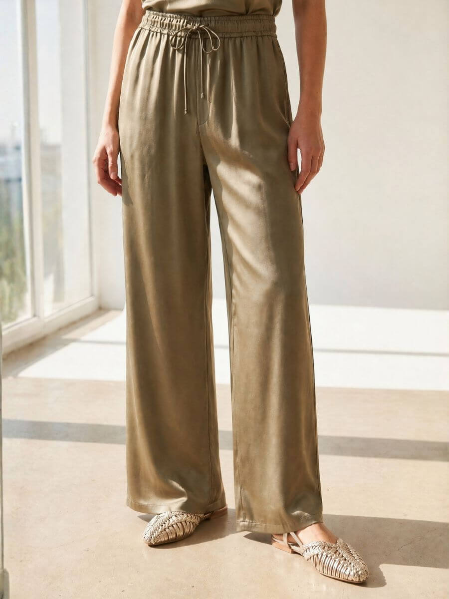 PJ Pants - Pale Moss