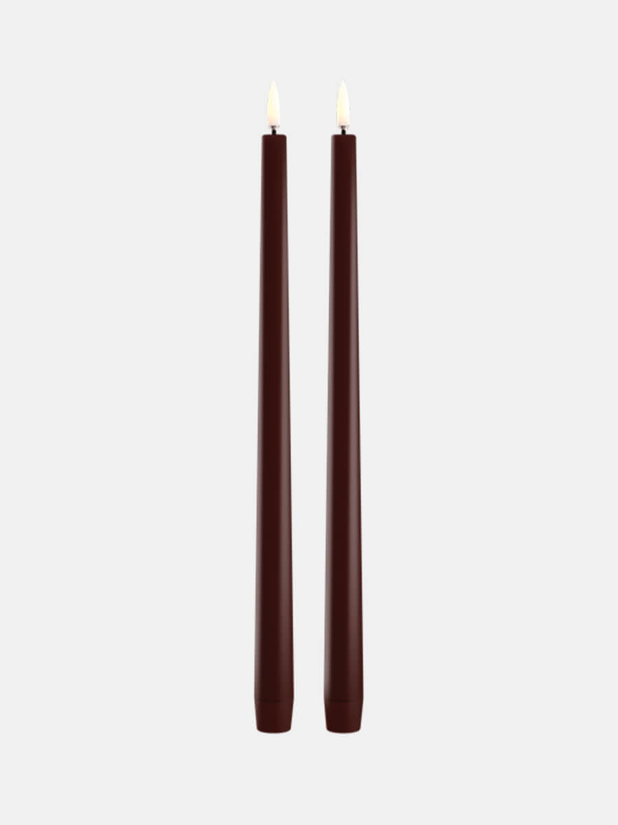 Uyuni-Lighting-LED-Slim-Taper-Candle-Twin-Pack-2.3x32-Wine-Red