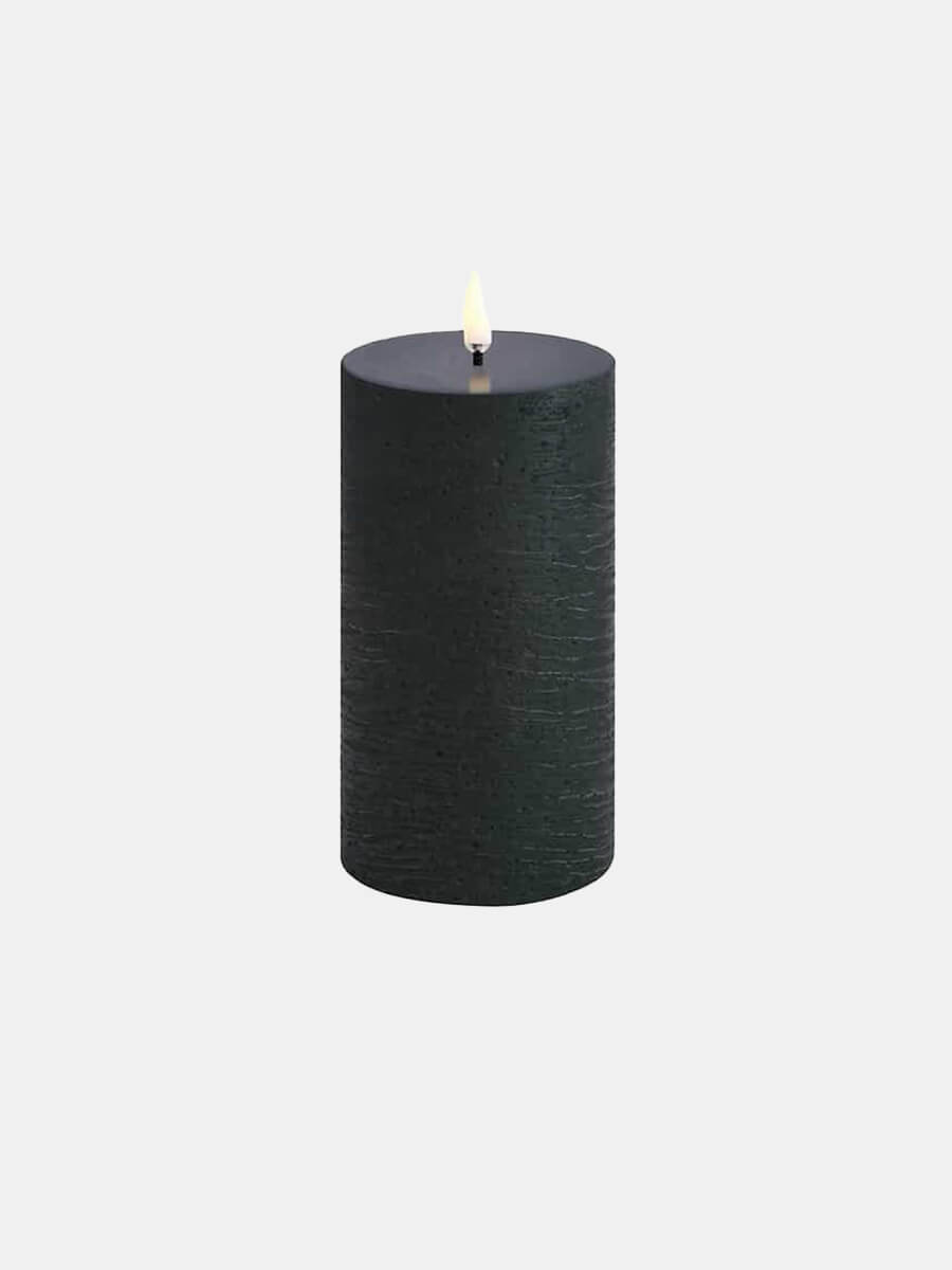 Uyuni Lighting LED Pillar Candle 7.8x15 - Pine Green
