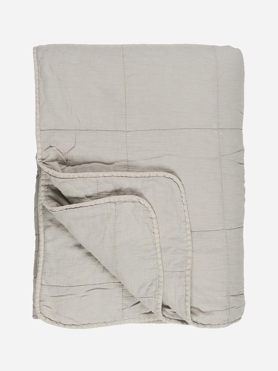 Ib Laursen Vintage Quilt 130 x 180 - Ash Grey