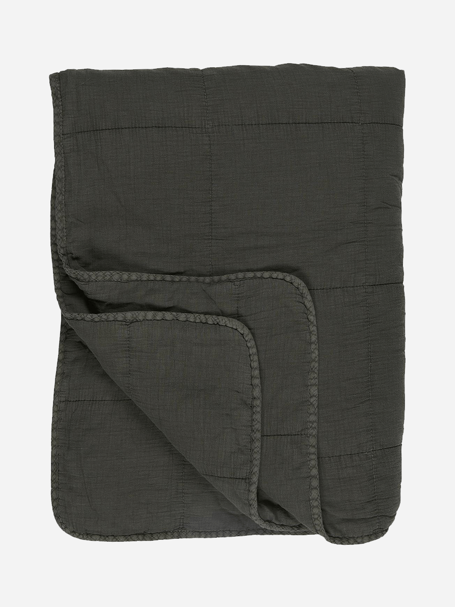 Ib Laursen Vintage Quilt 130 x 180 - Thunder Grey