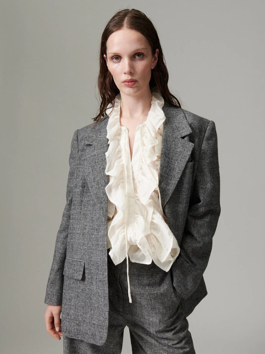 Day Birger et Mikkelsen - Wales Tartan Blazer - Black Check