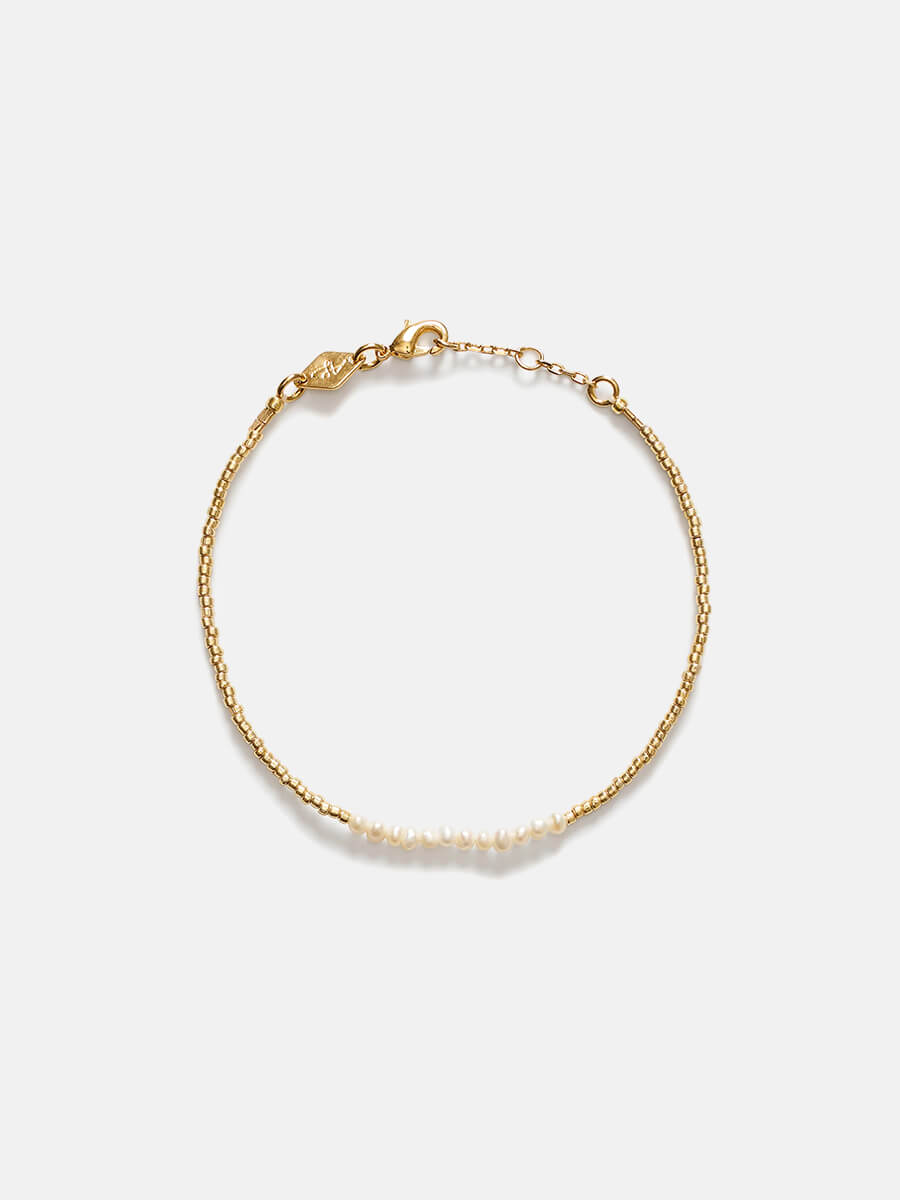 anni lu Slim Pearly Bracelet
