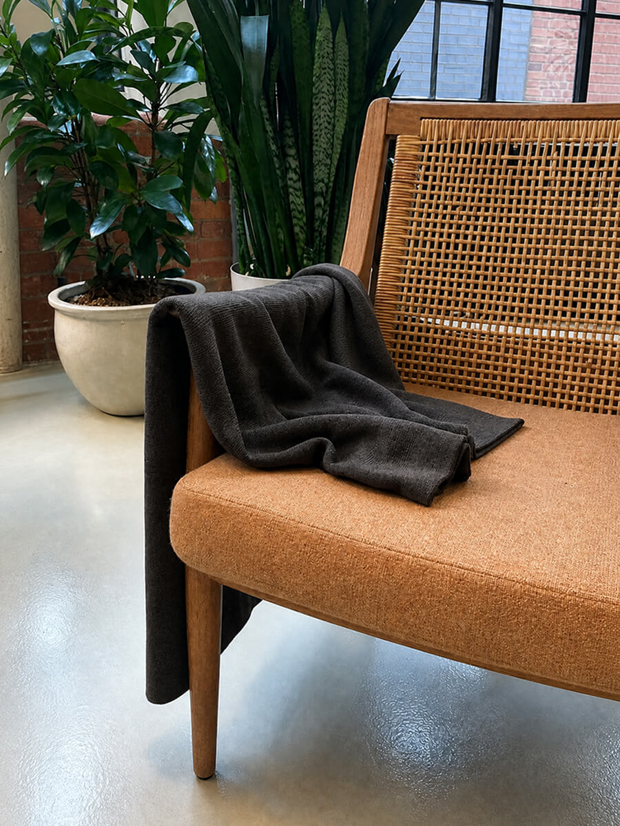 SIBIN LINNEBJERG
Merino Blanket - Brown

