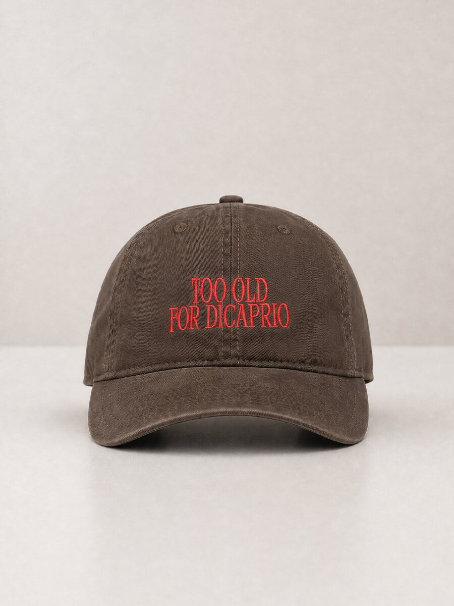 SUI AVA
Too Old for Dicaprio Cap - Brown