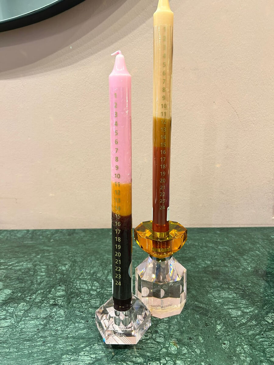 Silu Calendar Tapered Candle