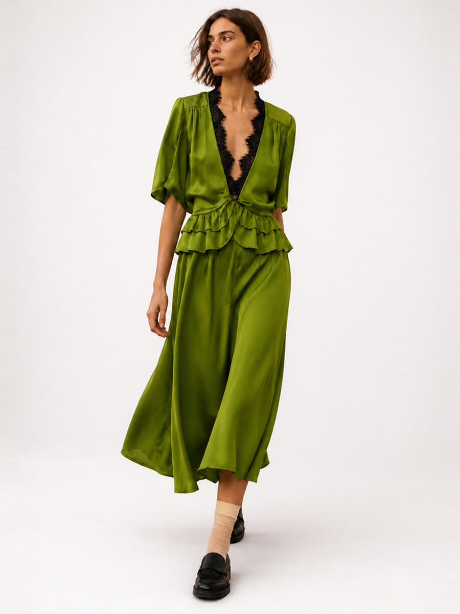Stella Nova - Delicate Shorts - Green Flash