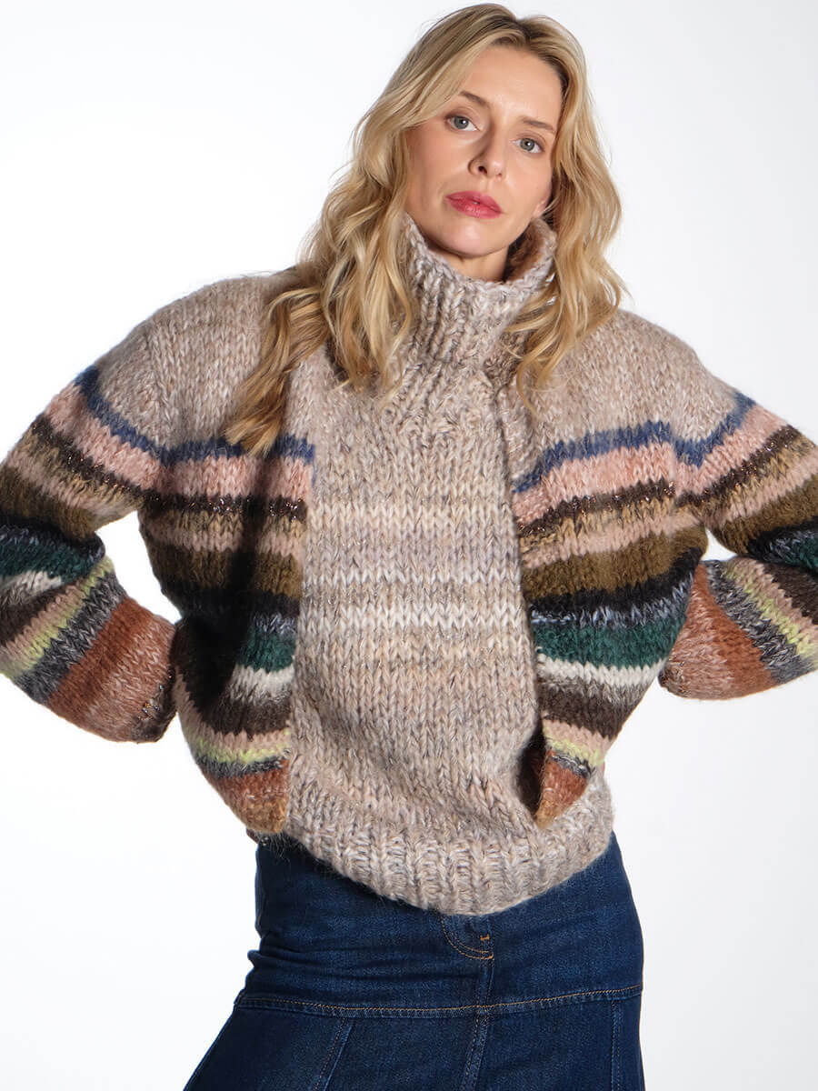 dawn x dare Gabi Cardigan - Kit Multi