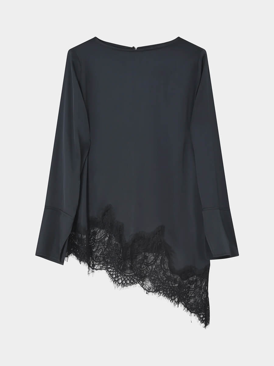 day birger et Mikkelsen Lila Fluid Blouse - Black 