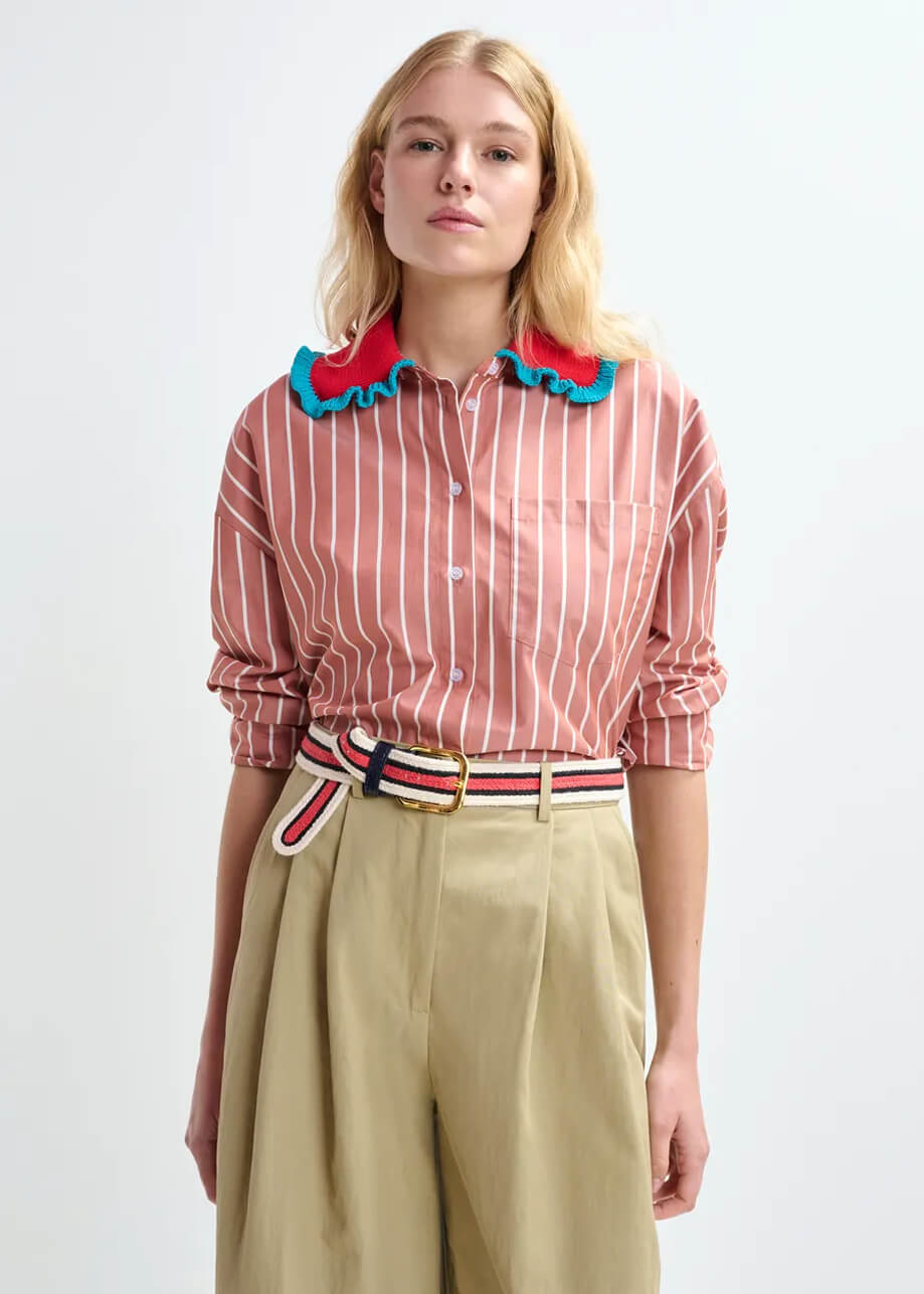 Essentiel Antwerp Jedance Striped Belt 