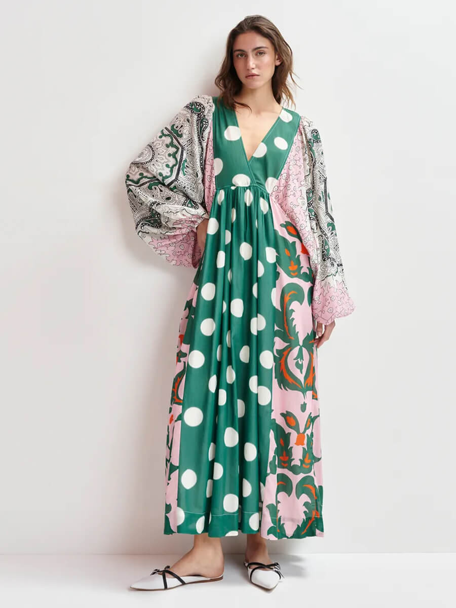 essentiel antwerp Haryland Printed Maxi Dress