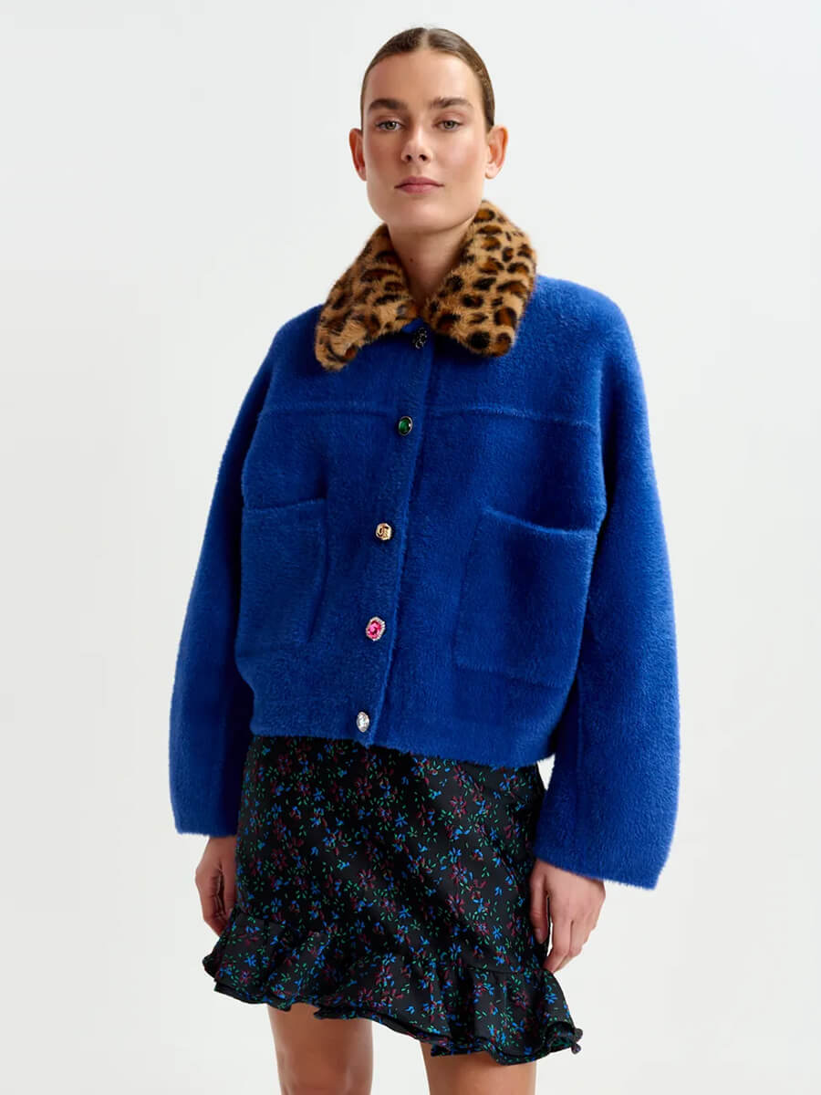 essentiel antwerp Intention Cardigan - Blue