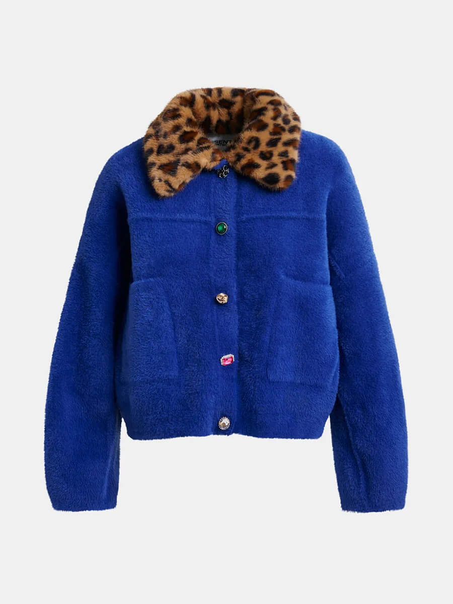 essentiel antwerp Intention Cardigan - Blue