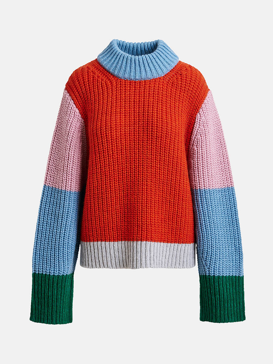 essentiel antwerp Jant Jumper - Combo Pinky Sugar