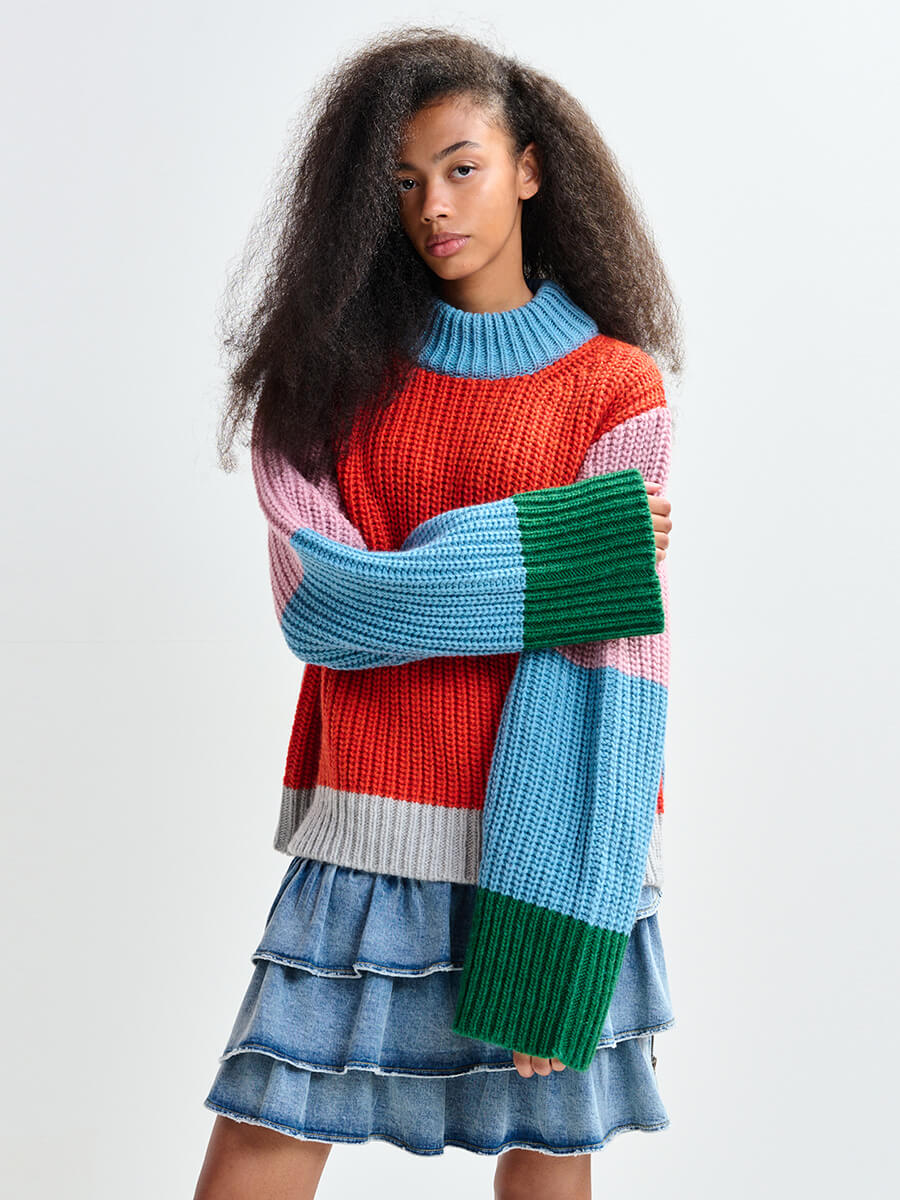 essentiel antwerp Jant Jumper - Combo Pinky Sugar